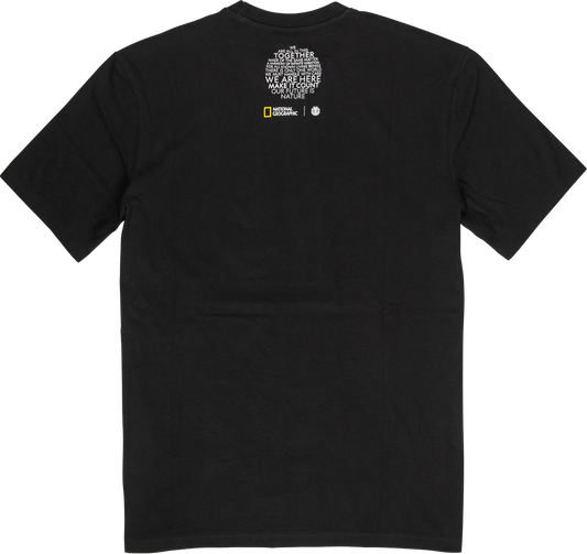 Element T-Shirt Geyser Tee Schwarz
