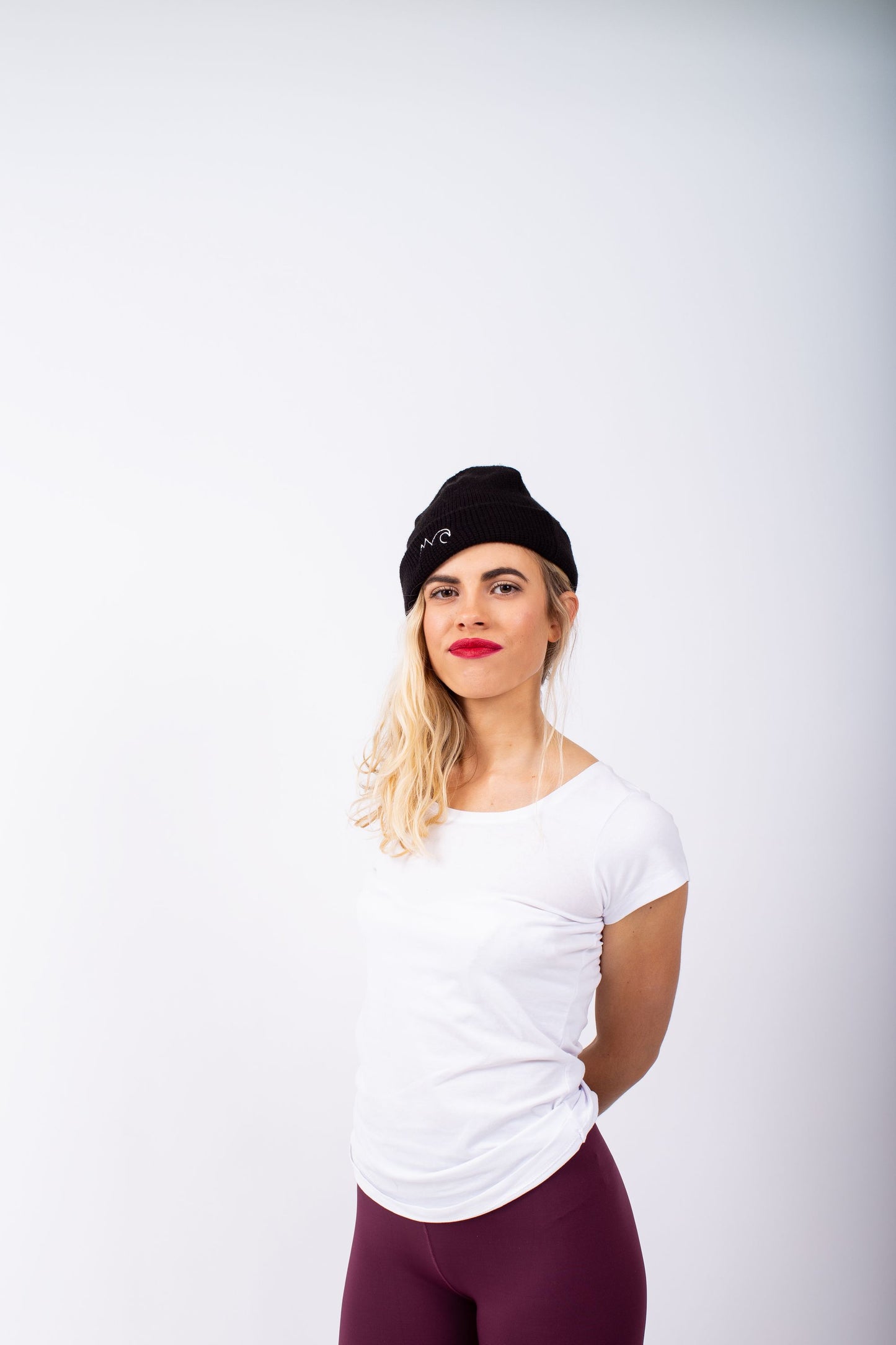 Eivy Mütze Beanie - Ocean Knit Schwarz