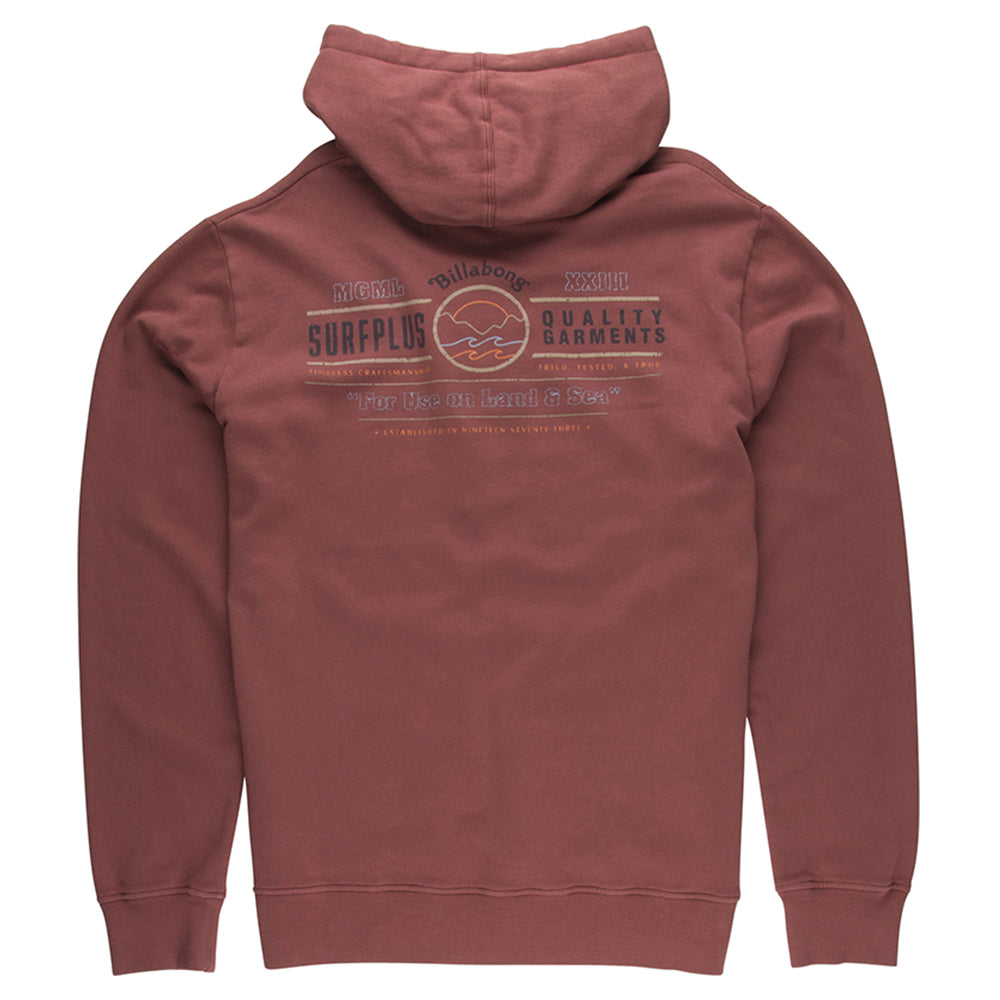 Billabong Herren Hoodie ROVER HO (Dust Red)