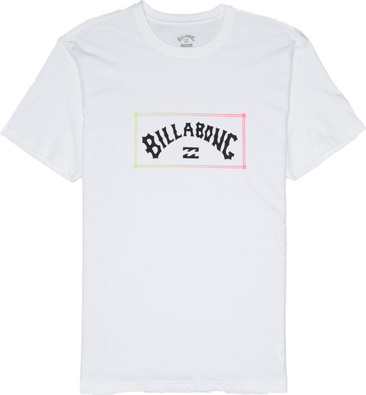 Billabong Herren T-Shirt Arch Tee Ss (White)