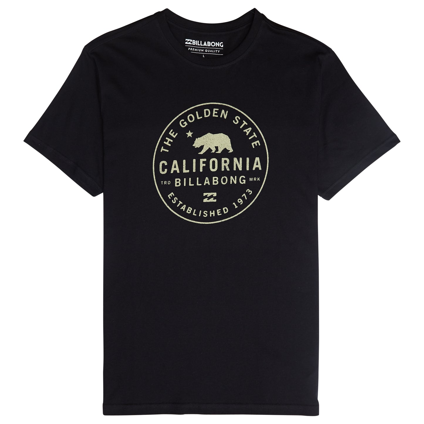 Billabong Herren T-Shirt GOLDEN STATE TE SS (Black)