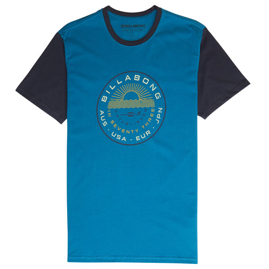 Billabong Herren T-Shirt ROCK POINT TEE SS (Royal)