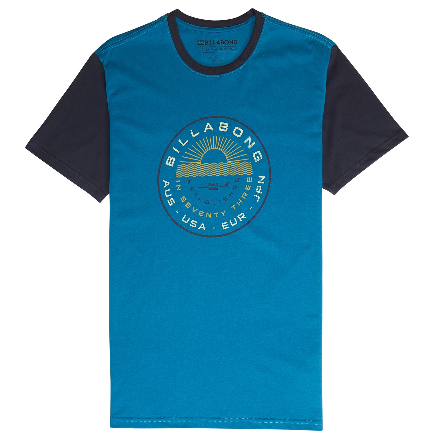 Billabong Herren T-Shirt ROCK POINT TEE SS (Royal)