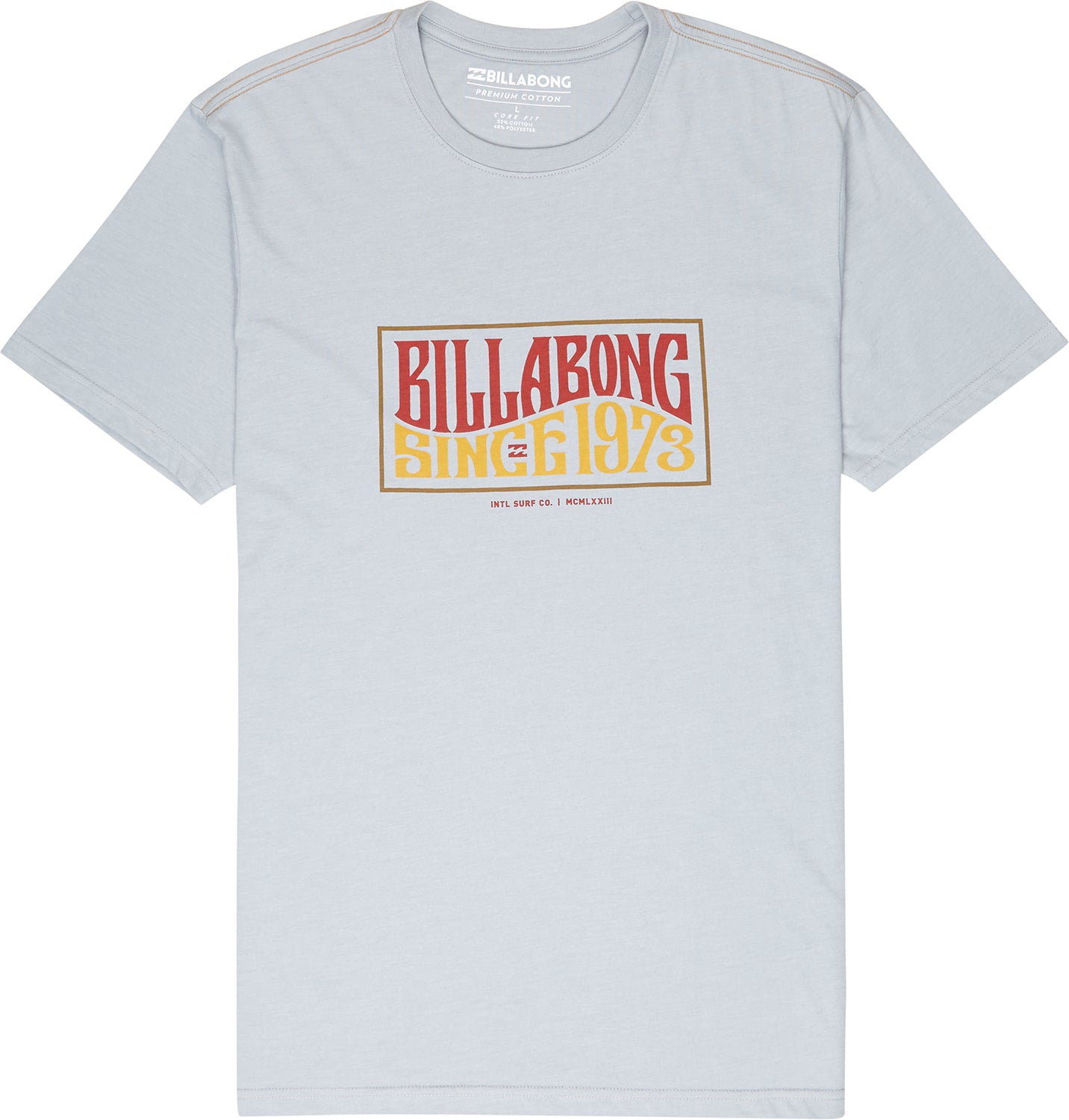 Billabong Herren T-Shirt WAVE DAZE TEE SS (Grey Heather)