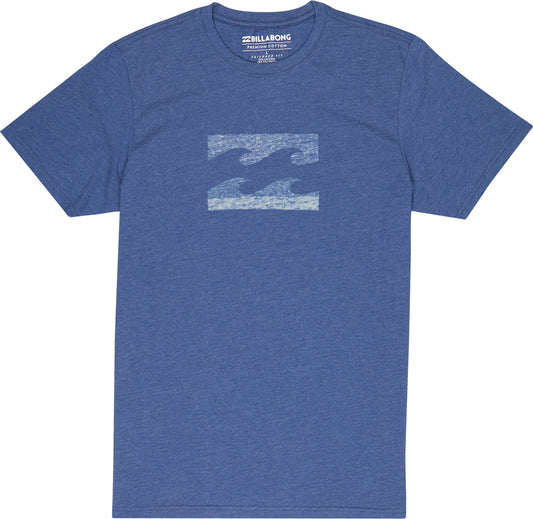 Billabong Herren T-Shirt Wave Tee Ss (Dark Blue)