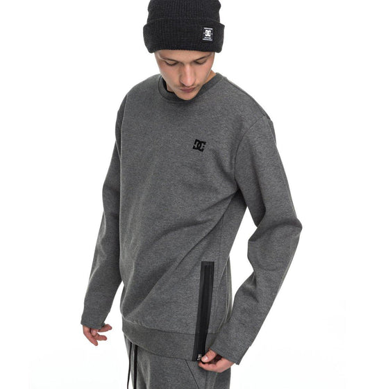 DC Shoes Men's Pullover DUKERIES (Charcoalheather)