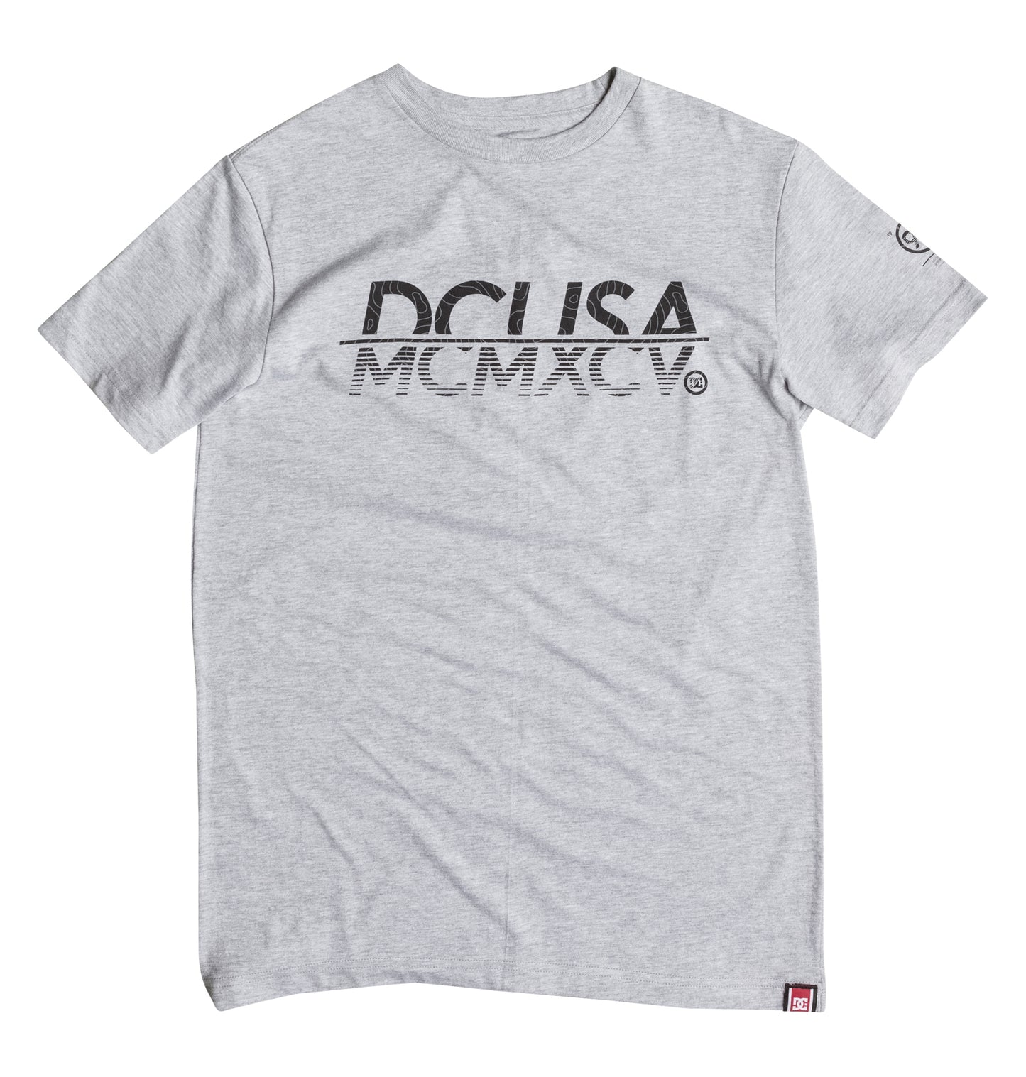 DC Shoes Herren T-Shirt RD MCMXCV (Heather Grey)