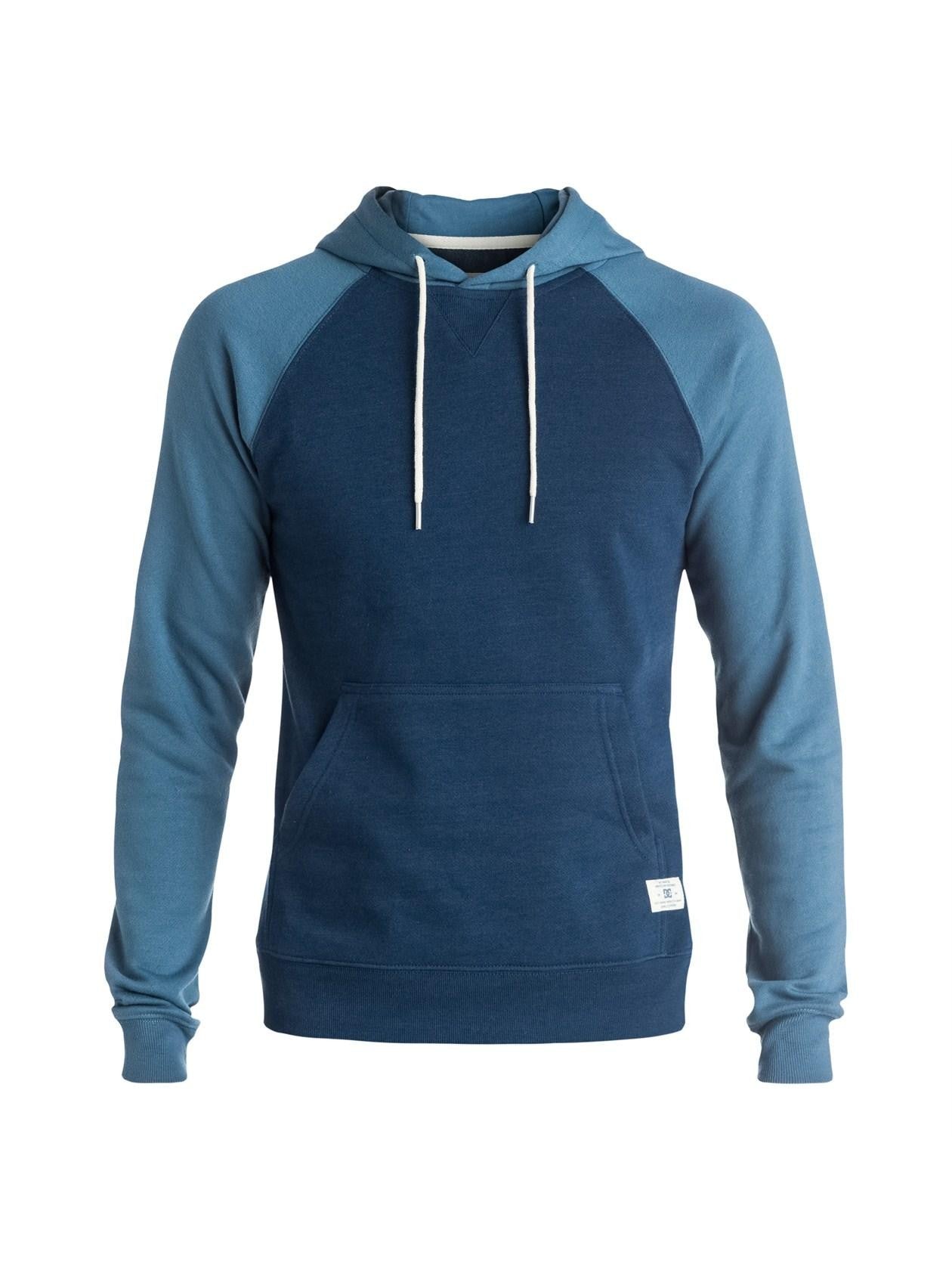 DC Shoes Hoodie REBEL RAGLAN PH Blau