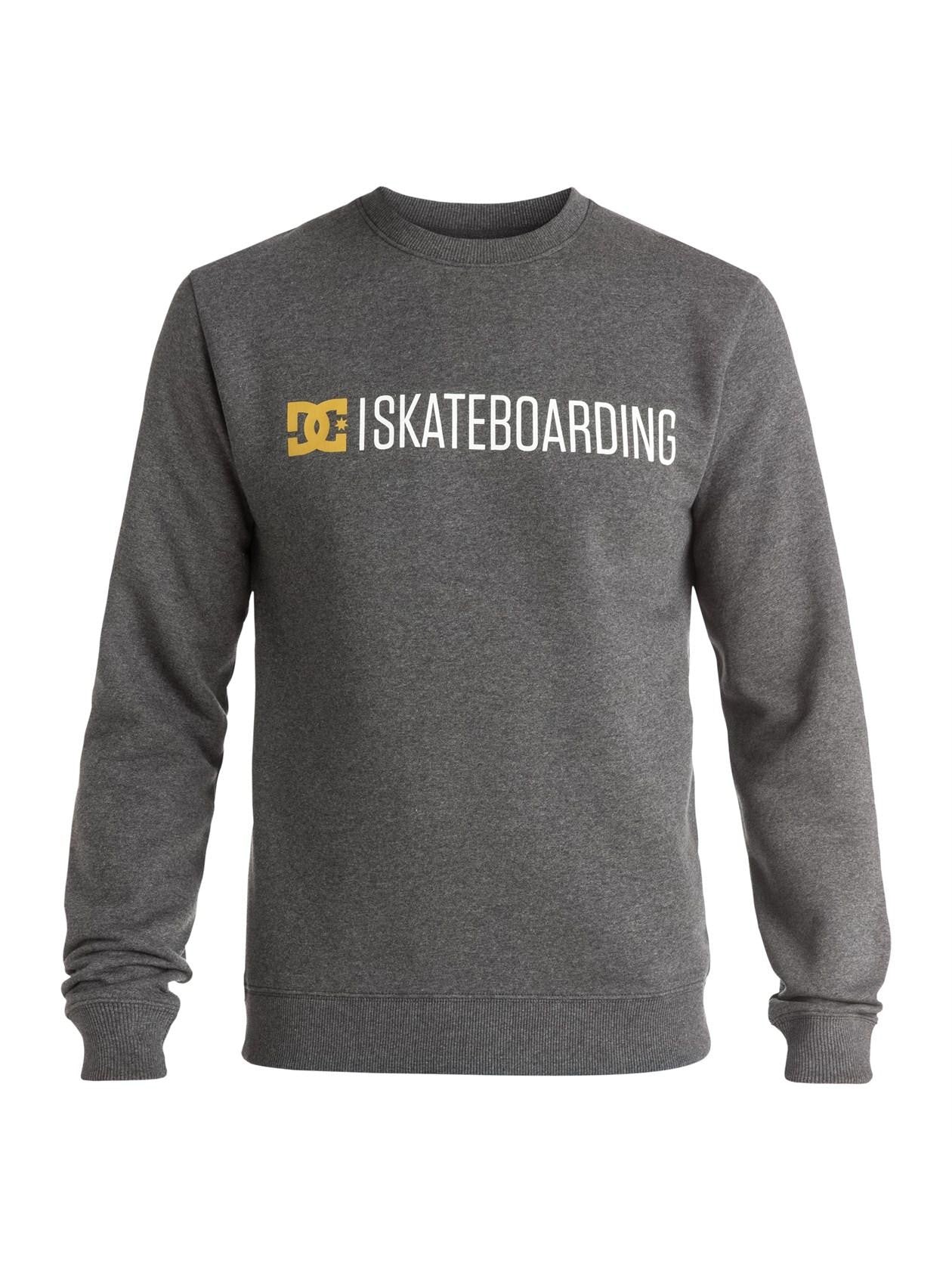 DC Shoes Pullover MINIMAL CREW Grau