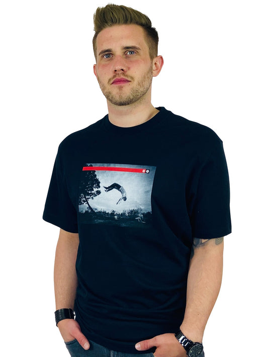 Element Men's T-Shirt PEACE BRAIN SS (FLINT BLACK)