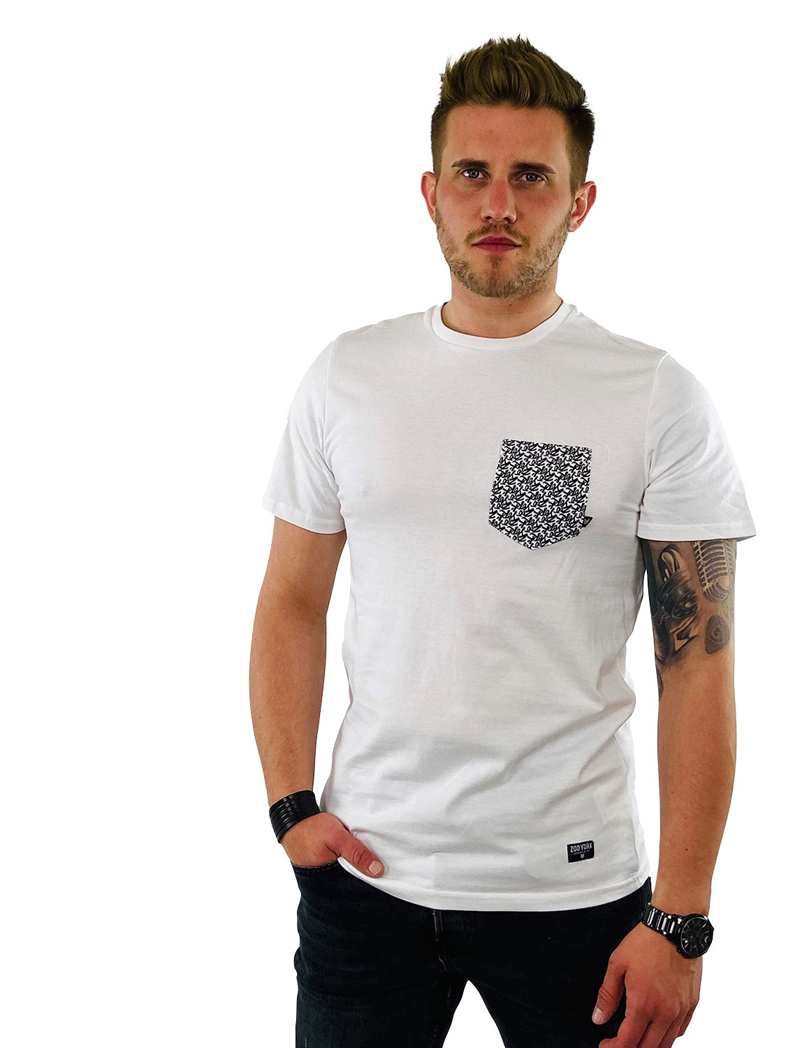 Zoo York T-Shirt Contrast Pocket