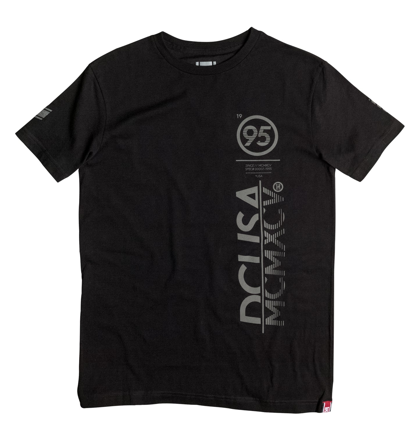 DC Shoes T-Shirt RD SPEC 1995 Schwarz