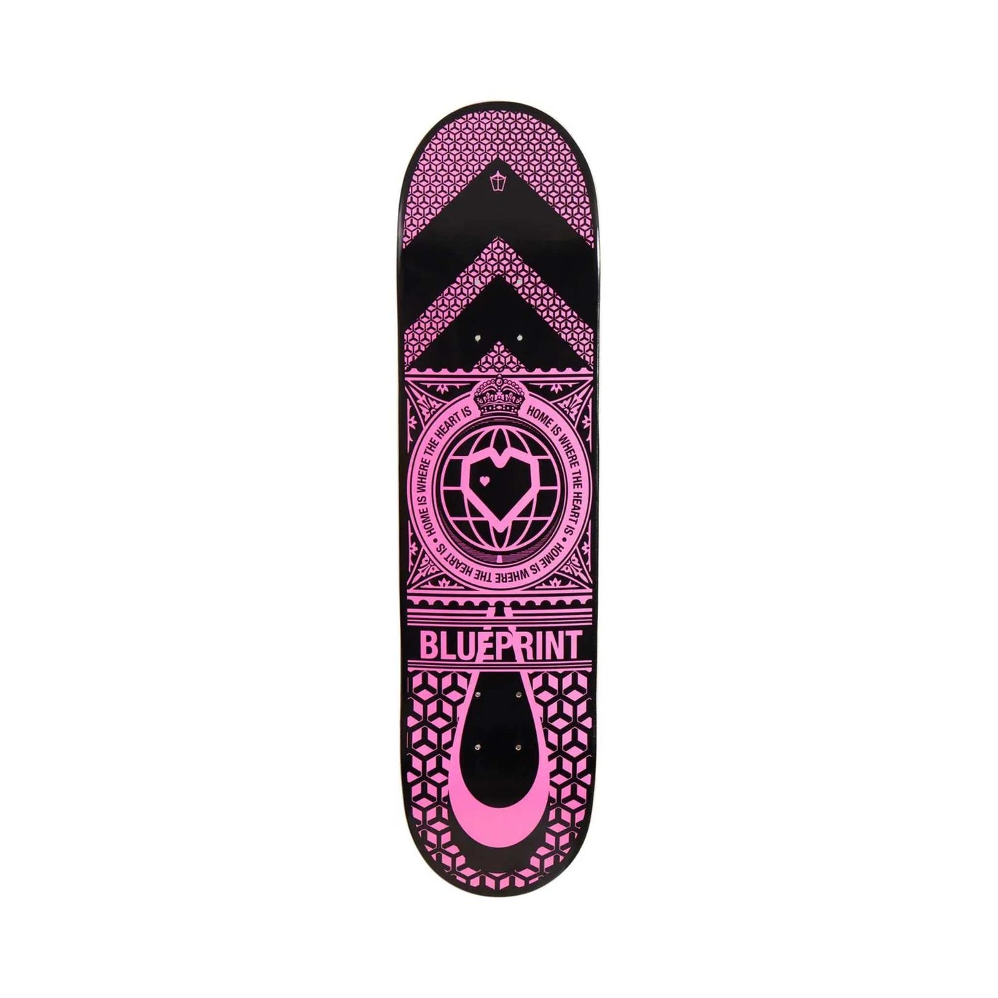 Blueprint Home Heart Skateboard Deck