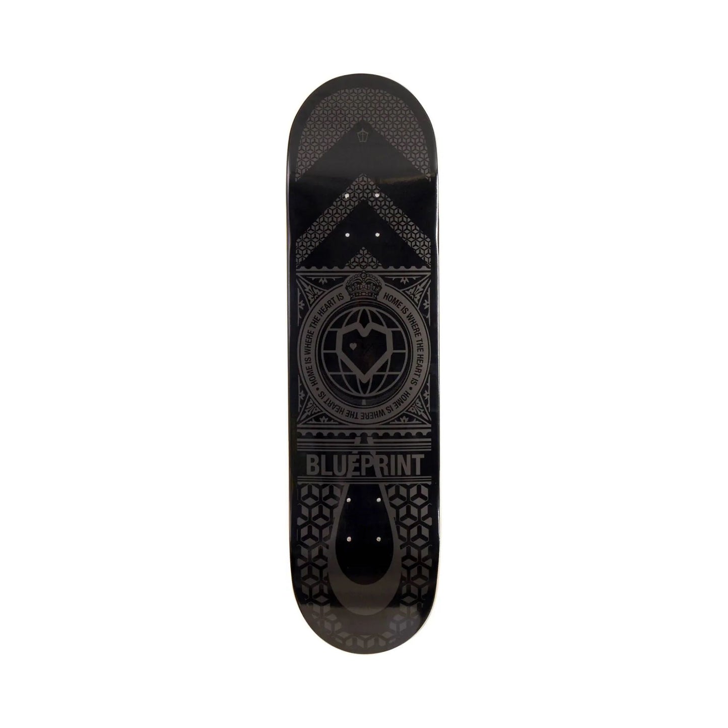Blueprint Home Heart Skateboard Deck