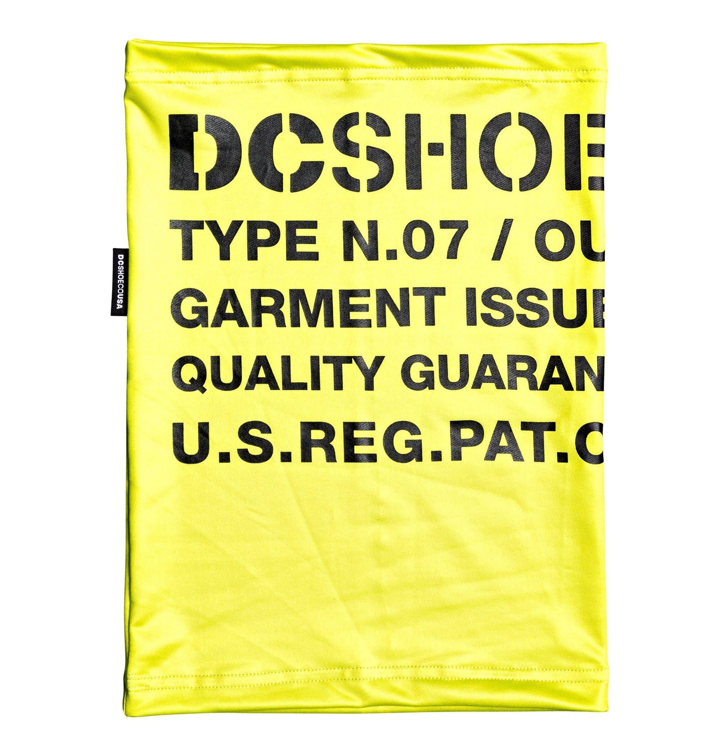 DC Halswärmer CANVAS NECKWARM Gelb