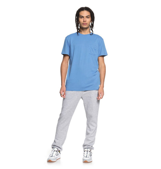 DC Shoes T-Shirt Basic Pocket 2 Blau