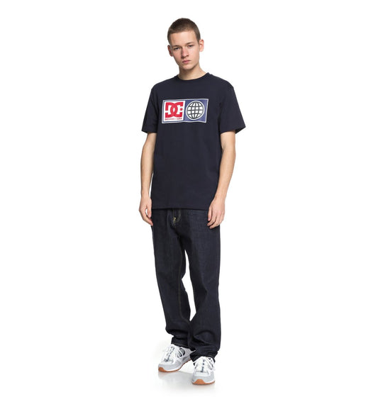 DC Shoes T-Shirt Global Salute Blau