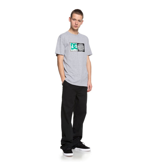 DC Shoes T-Shirt Global Salute Grau