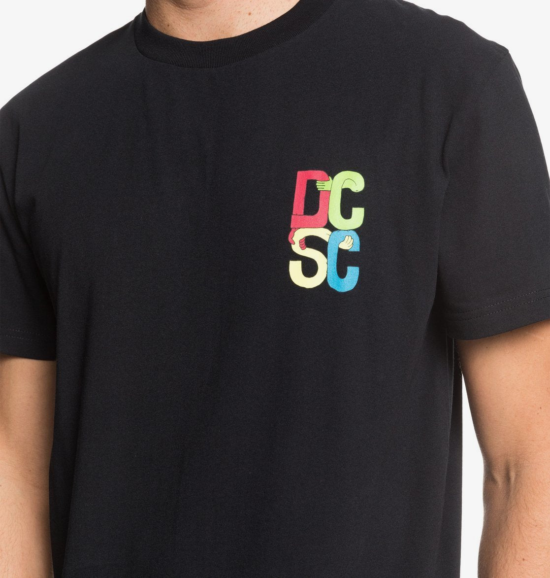 DC T-Shirt Hold Hands Schwarz