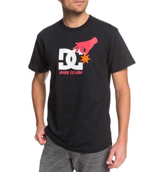 DC T-Shirt Keep Star In Place Schwarz
