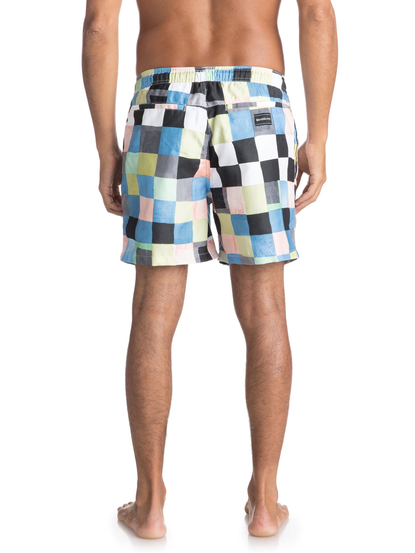 Quiksilver Badeshorts Resin Check 15 Weiß