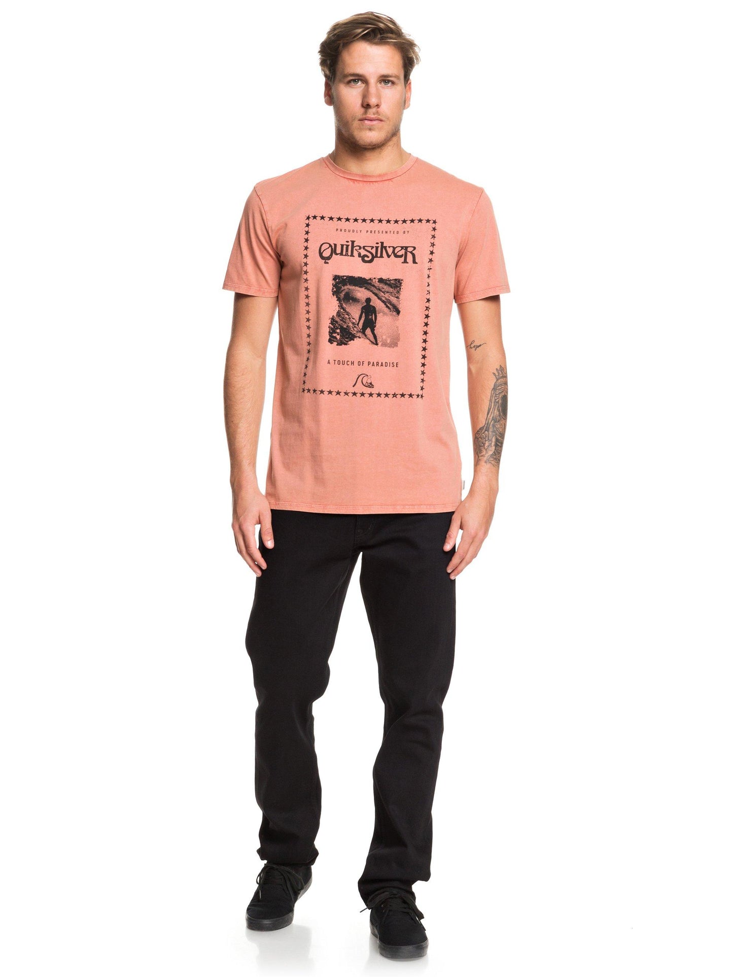 Quiksilver T-Shirt Locals Paradise Rosa