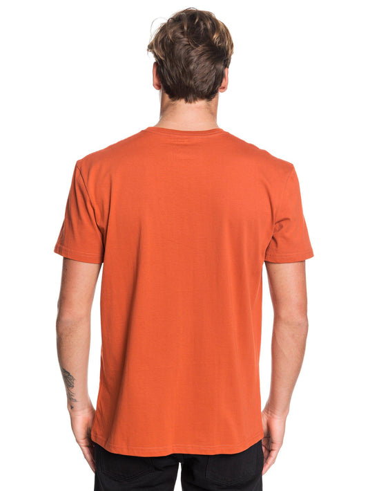 Quiksilver T-Shirt Inside Lines Rot