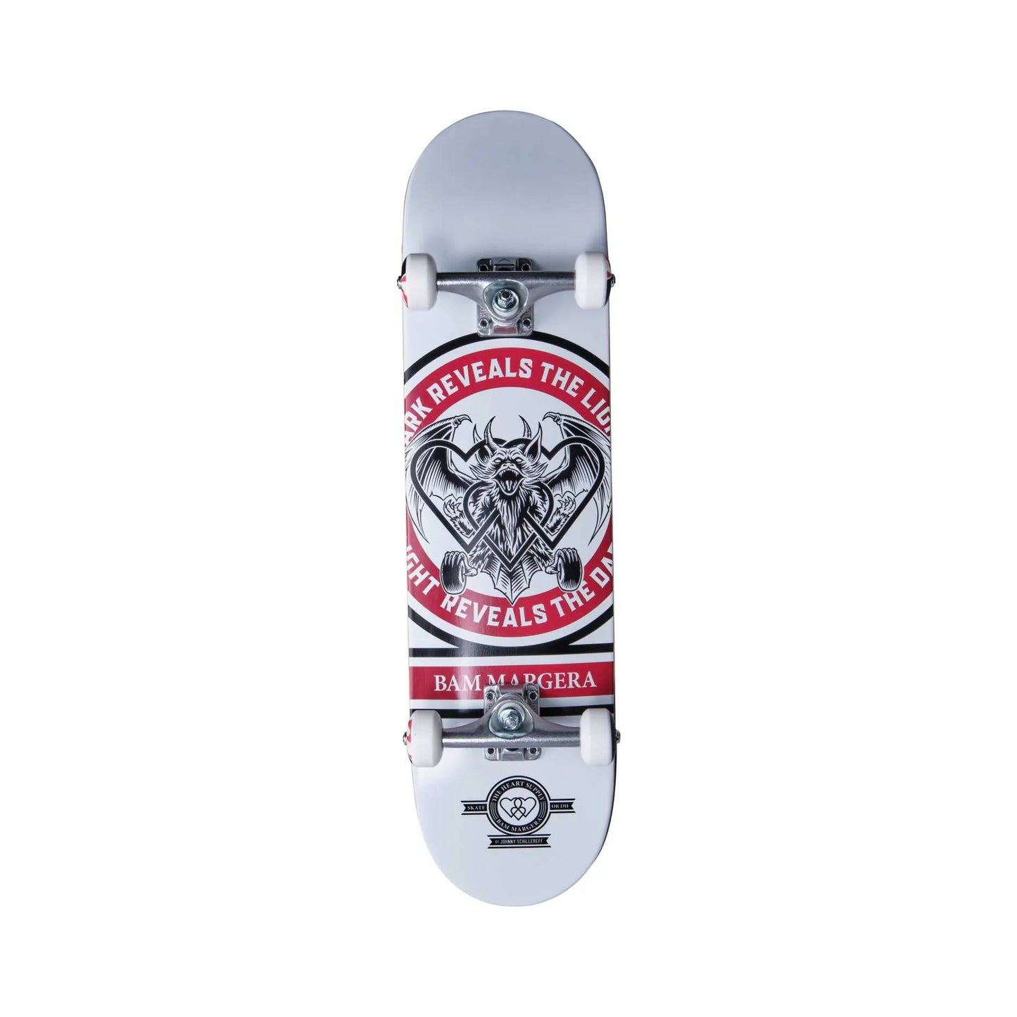 Heart Supply Bam Margera Reveal Skateboard Complete Board