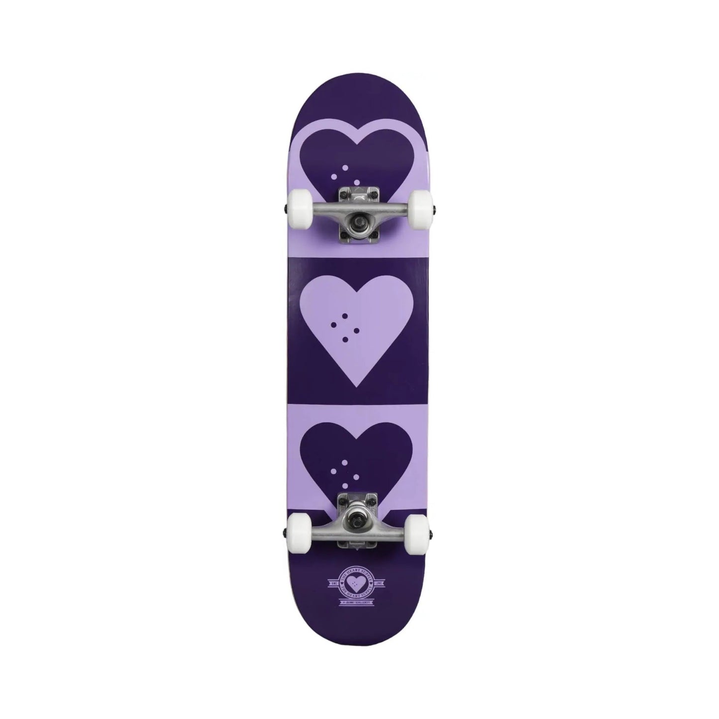 Heart Supply Quadron Logo Skateboard Complete Board