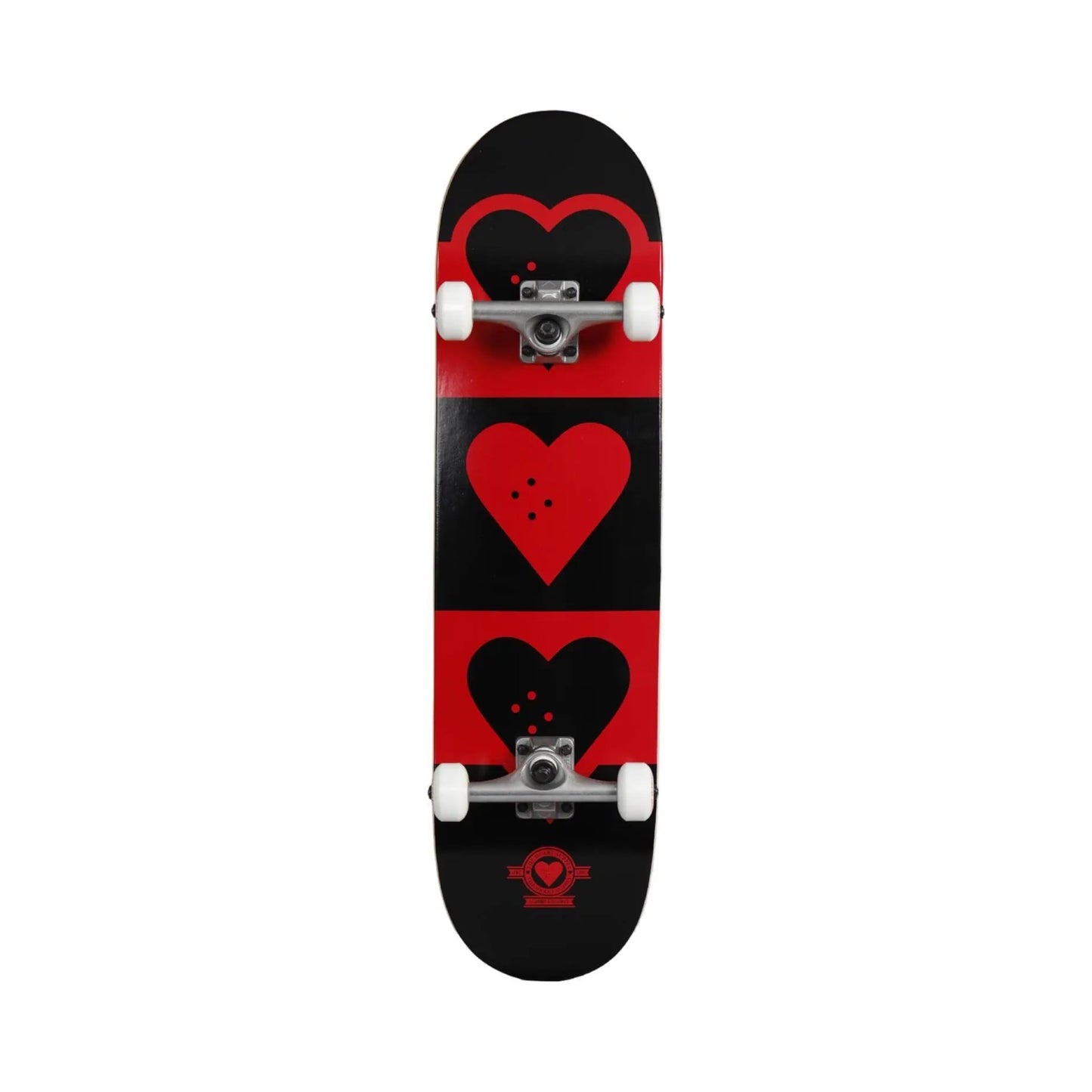 Heart Supply Quadron Logo Skateboard Complete Board