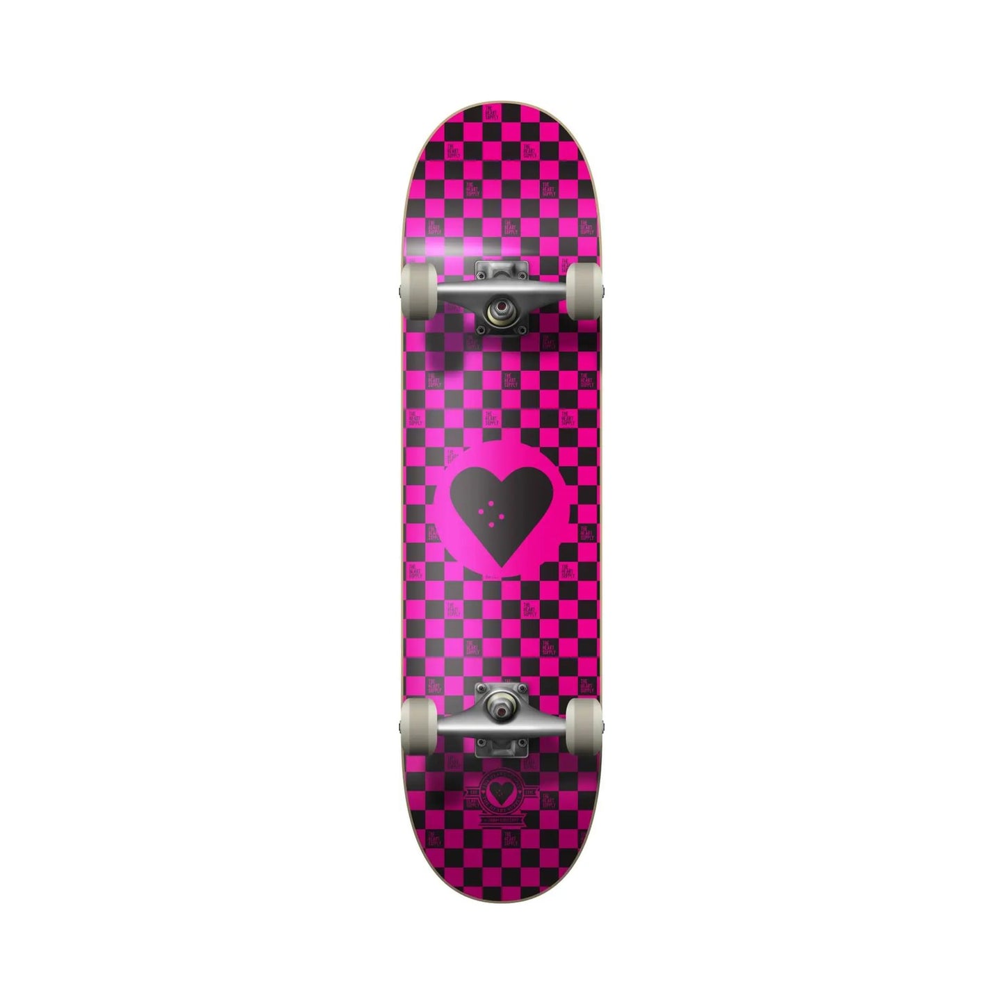 Heart Supply Round Logo Skateboard Complete Board