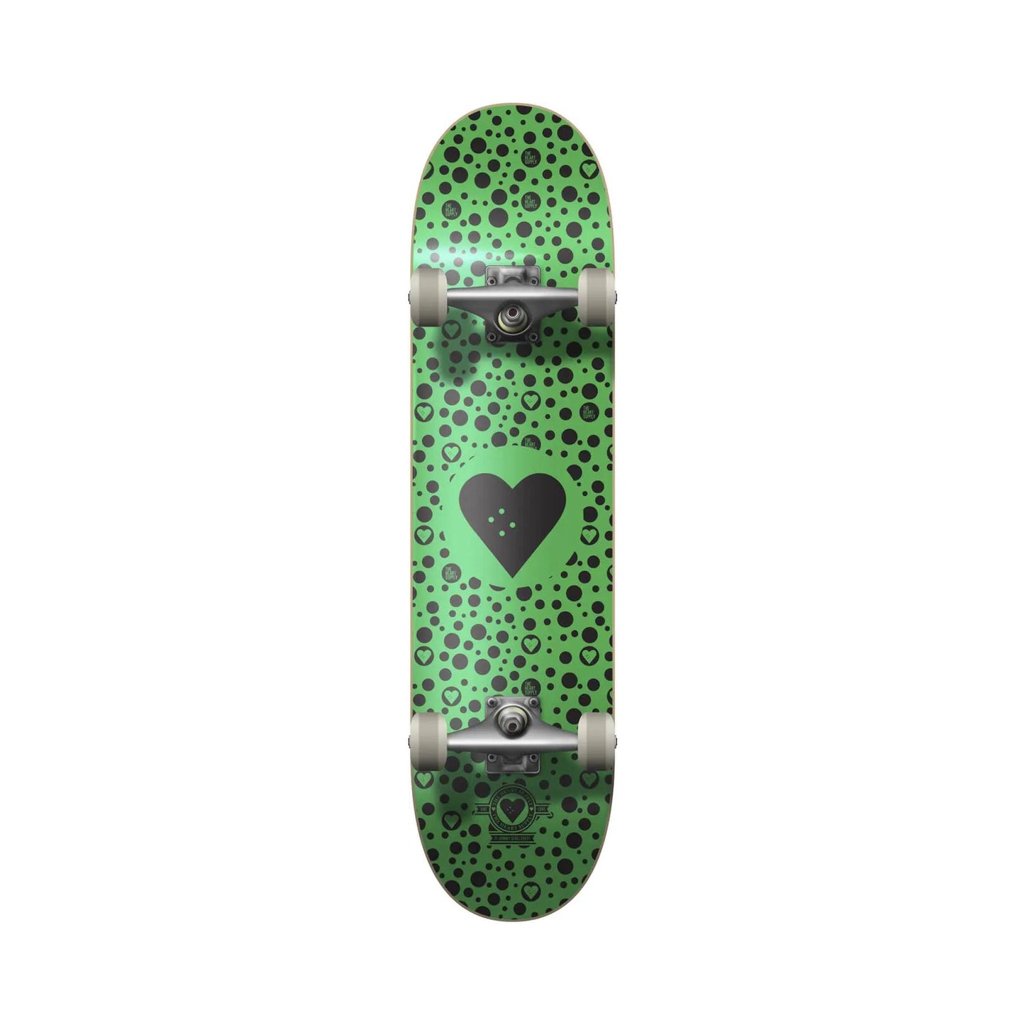 Heart Supply Round Logo Skateboard Complete Board