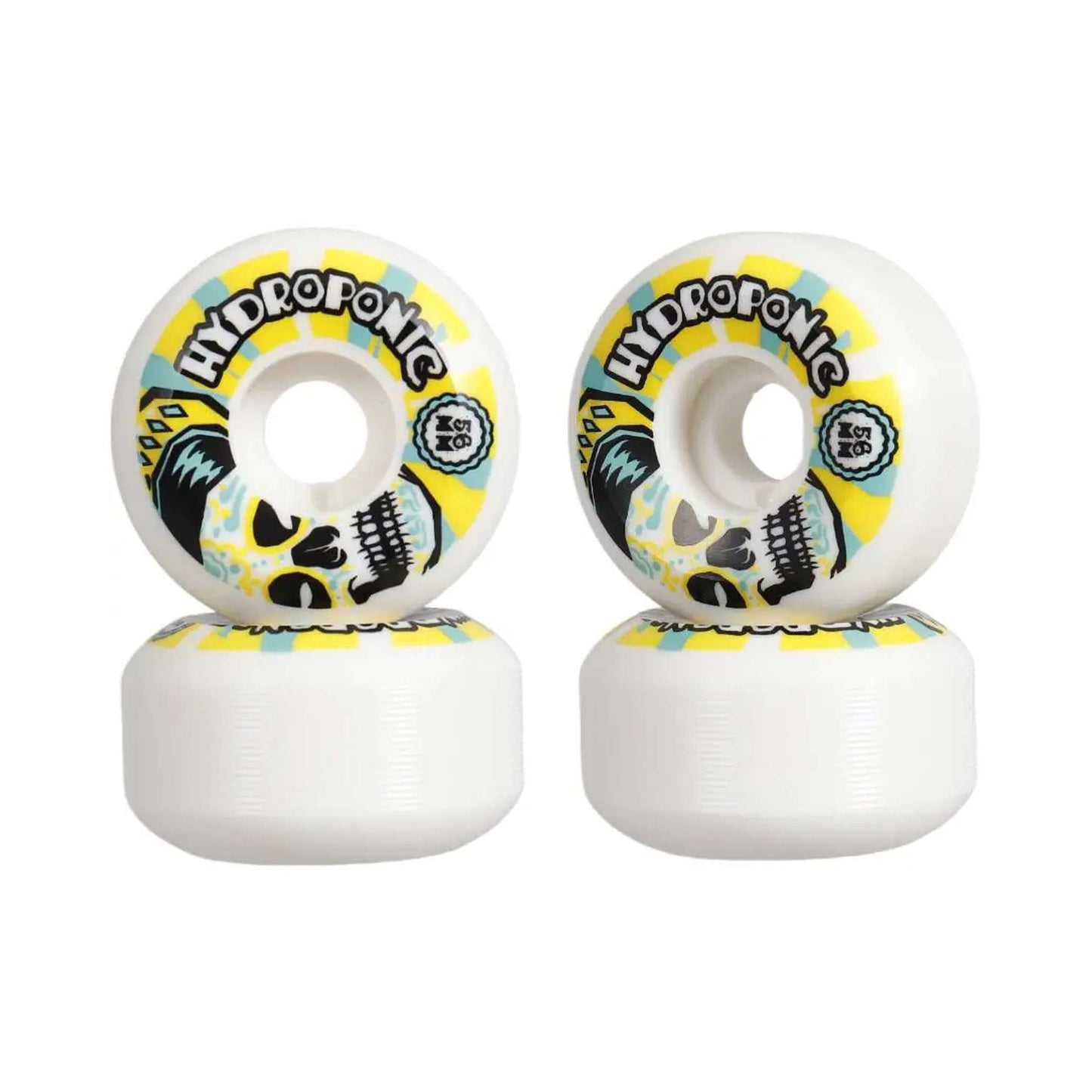 Roues de skateboard Hydroponic Mexican Skull 2.0 100A 4 pièces.