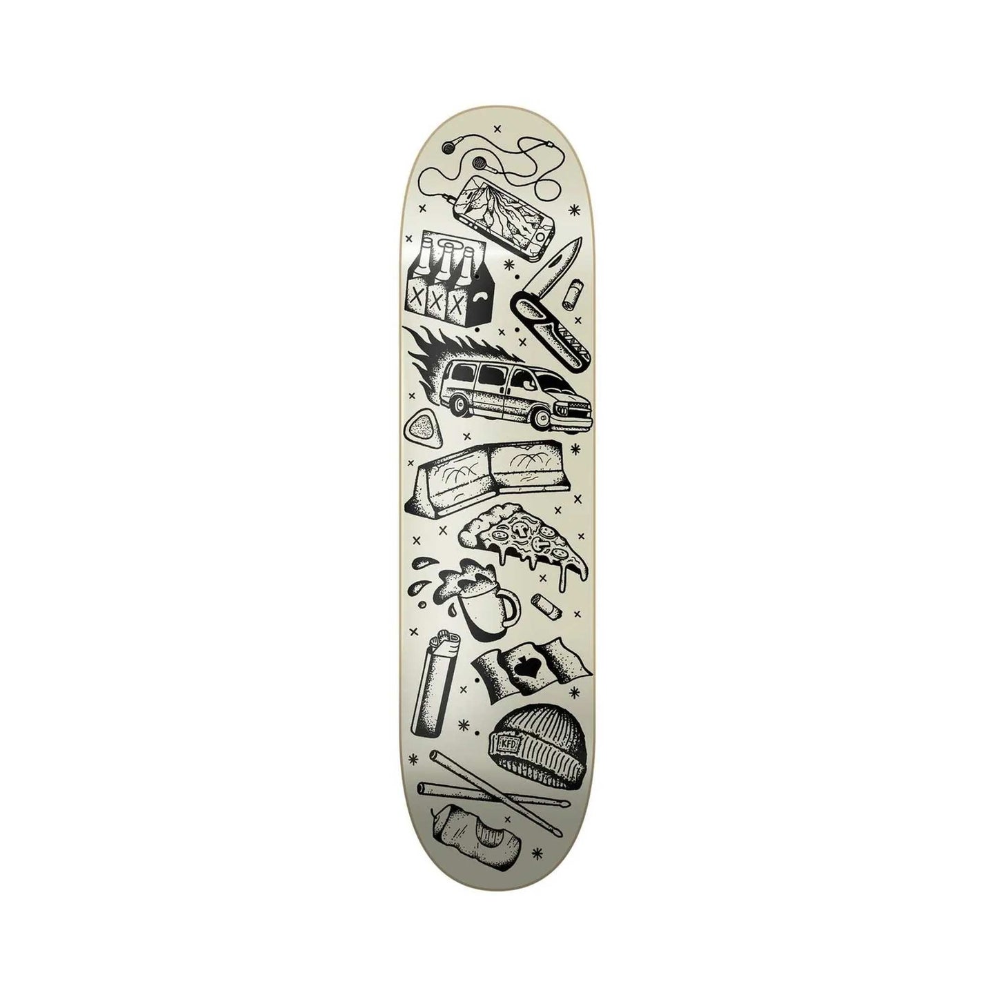 KFD Premium Wallpaper Planche de skateboard