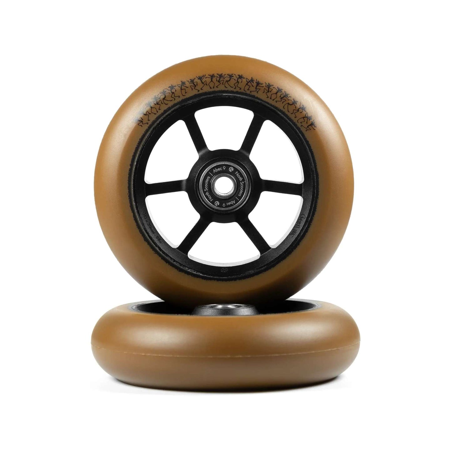 North Jon deVrind G4 Stunt Scooter Rollen 2 Stk.