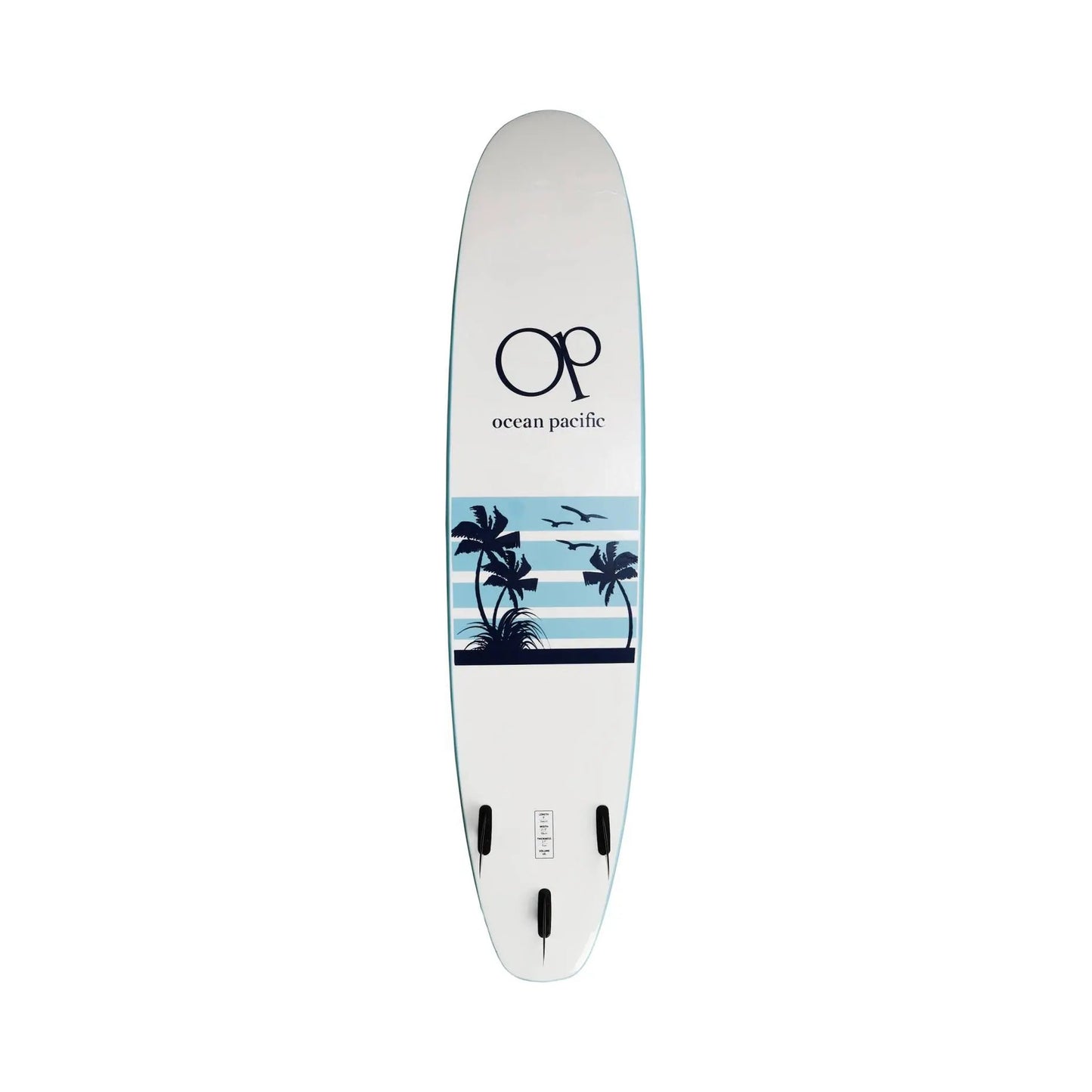Ocean Pacific 8'0 Dual Stringer Soft Top Surfboard