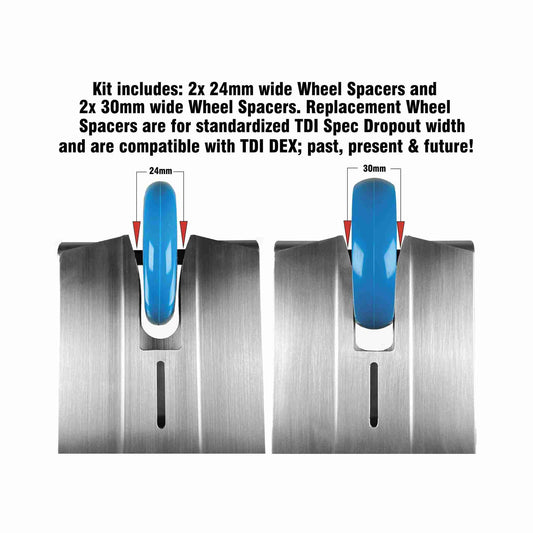 Proto Rear Wheel Spacer Kit