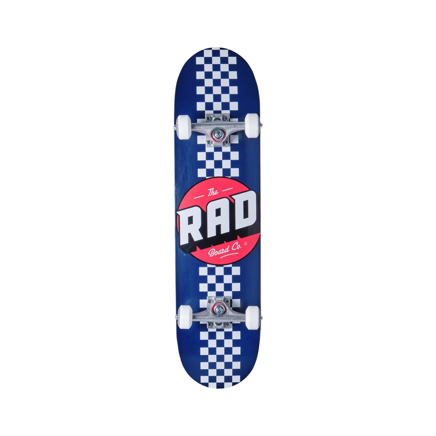 RAD Checker Stripe Skateboard Komplettboard