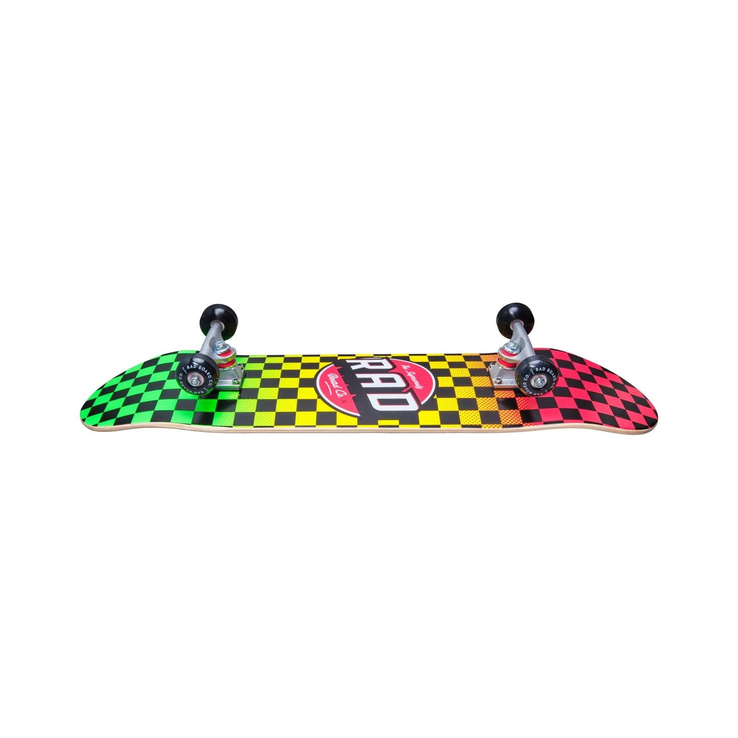 RAD Checkers Progressive Skateboard complete board