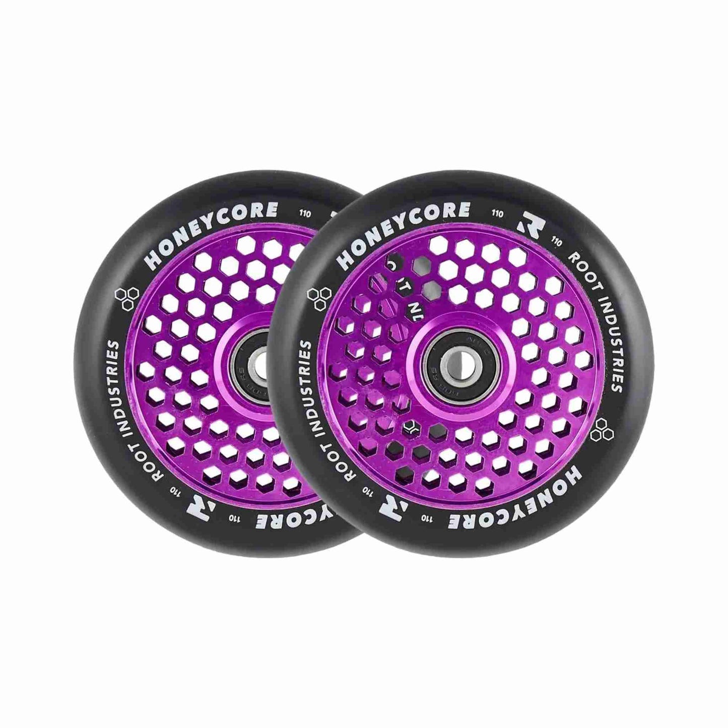 Root Honeycore Black 110mm Stunt Scooter Wheels 2 pcs.
