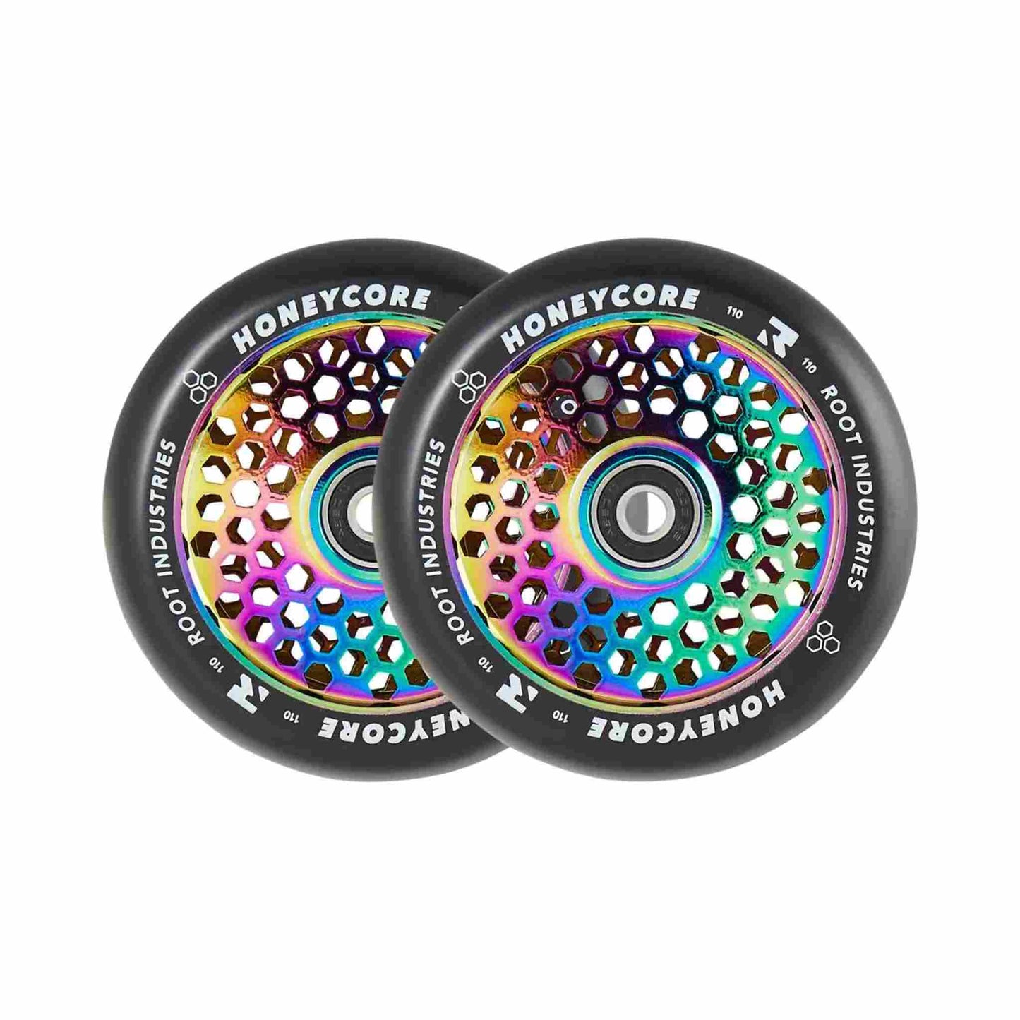 Root Honeycore Black 110mm Stunt Scooter Wheels 2 pcs.