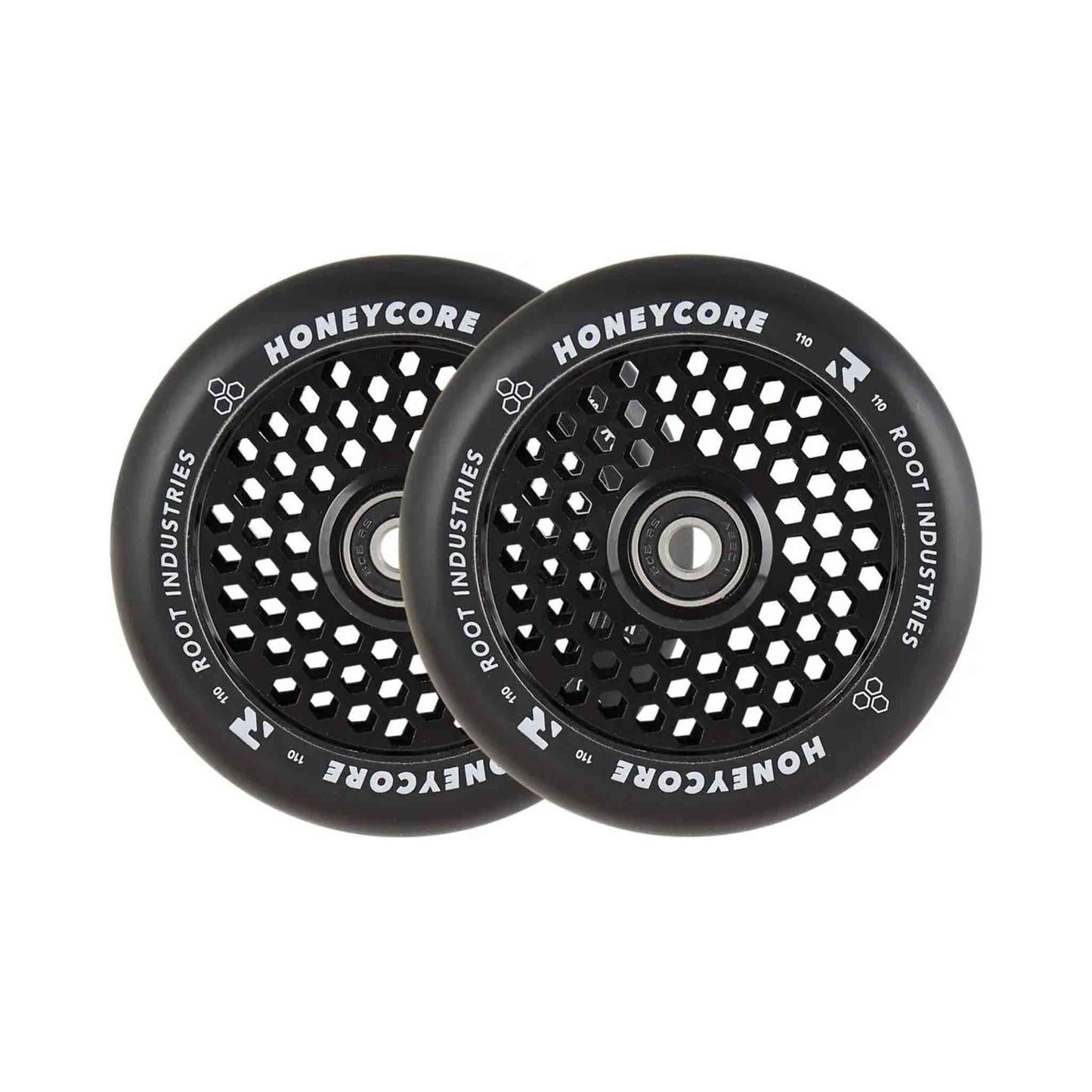 Root Honeycore Black 110mm Stunt Scooter Wheels 2 pcs.