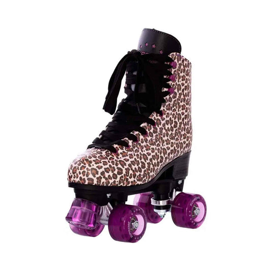 Supreme Del Rey Leopard Adjustable Roller Skates