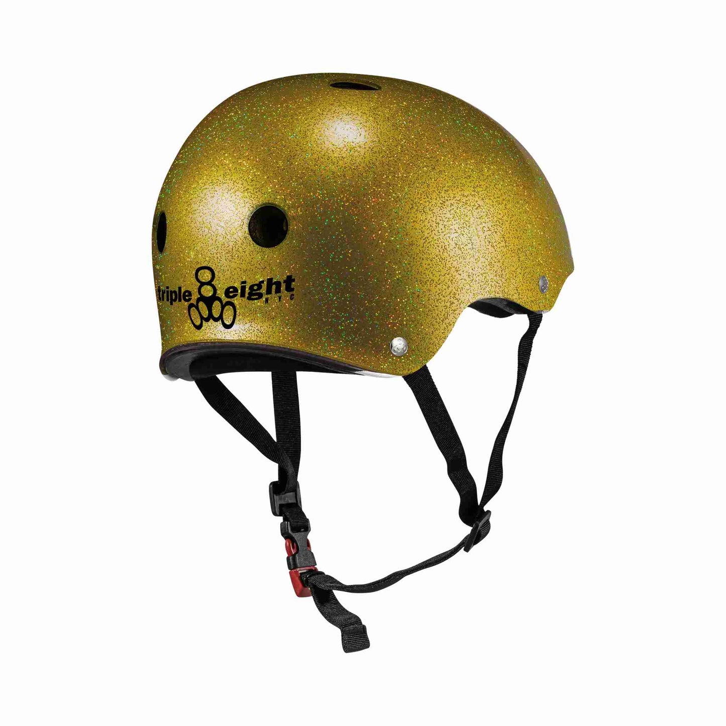 Triple Eight Glitter Sweatsaver Skate Helmet