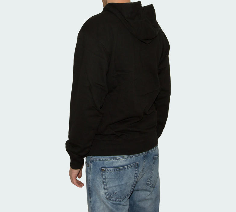 Fallen Hoodie Never Say Die Schwarz