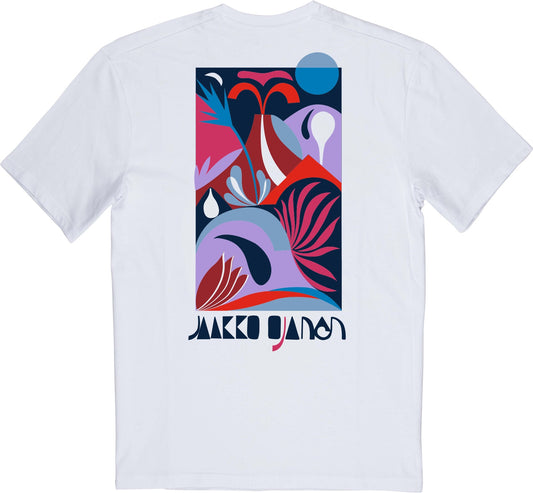 Element T-Shirt Javier Mendizabal Weiß