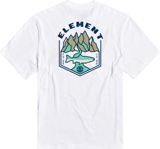 Element T-Shirt Sora Weiß