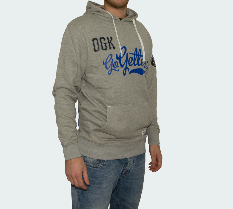 DGK Hoodie Go Getter Grau