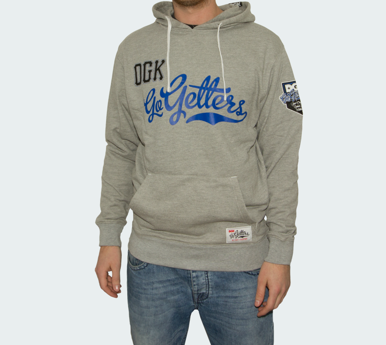 DGK Hoodie Go Getter Grau