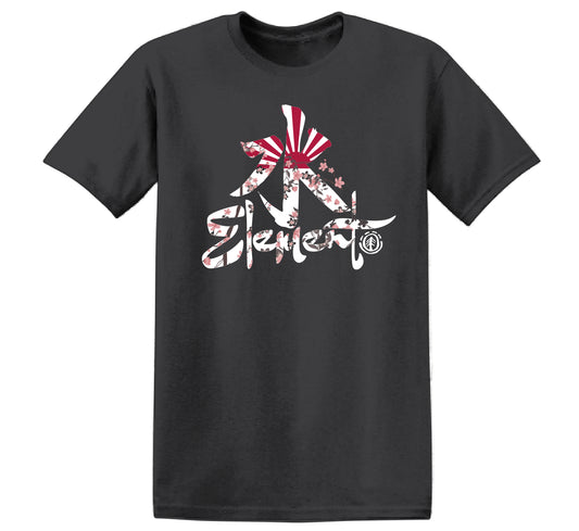 Element T-Shirt Chiharu Ss Ftm Schwarz